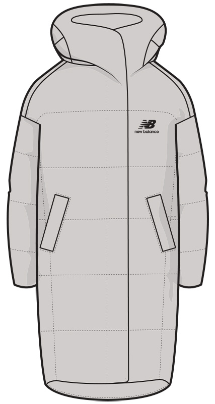 Пальто Athletics Winterized Long Down