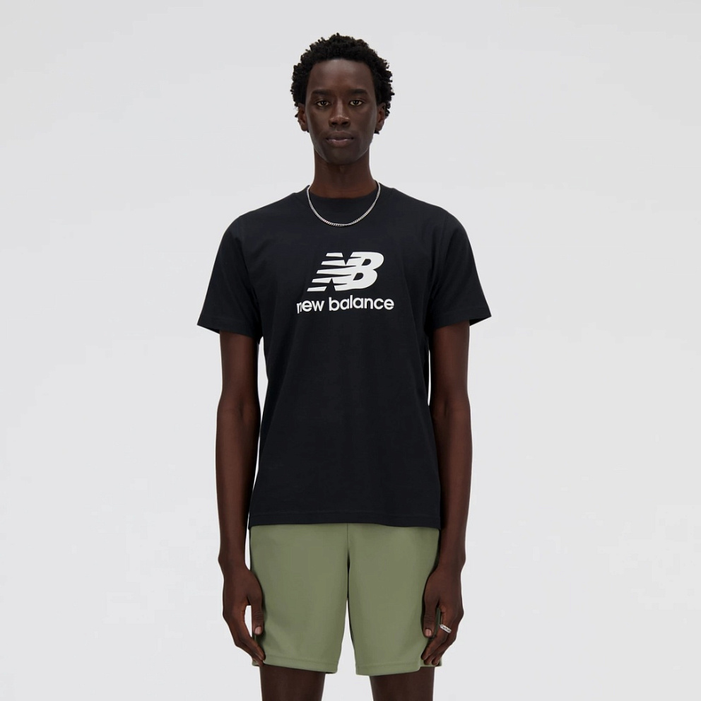 New Balance Stacked Logo T-Shirt футболкасы