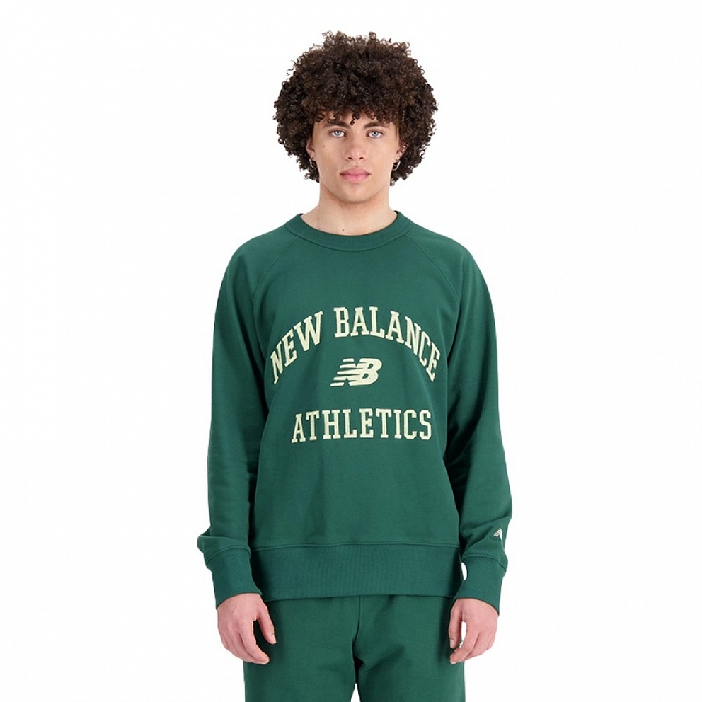Толстовка NB Athletics Varsity Fleece Crewneck