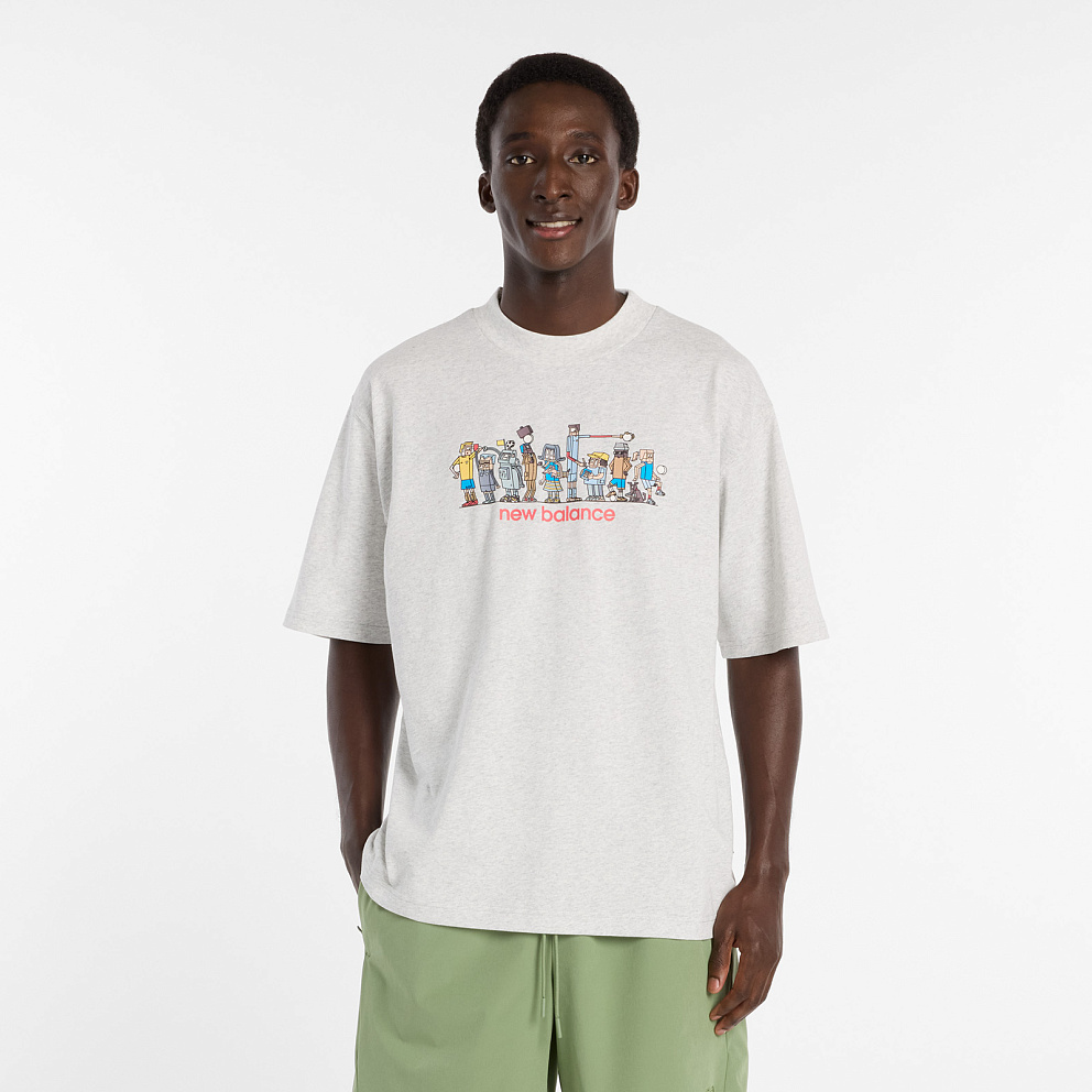 Футболка New Balance Футболка GHIC Line Up Oversized