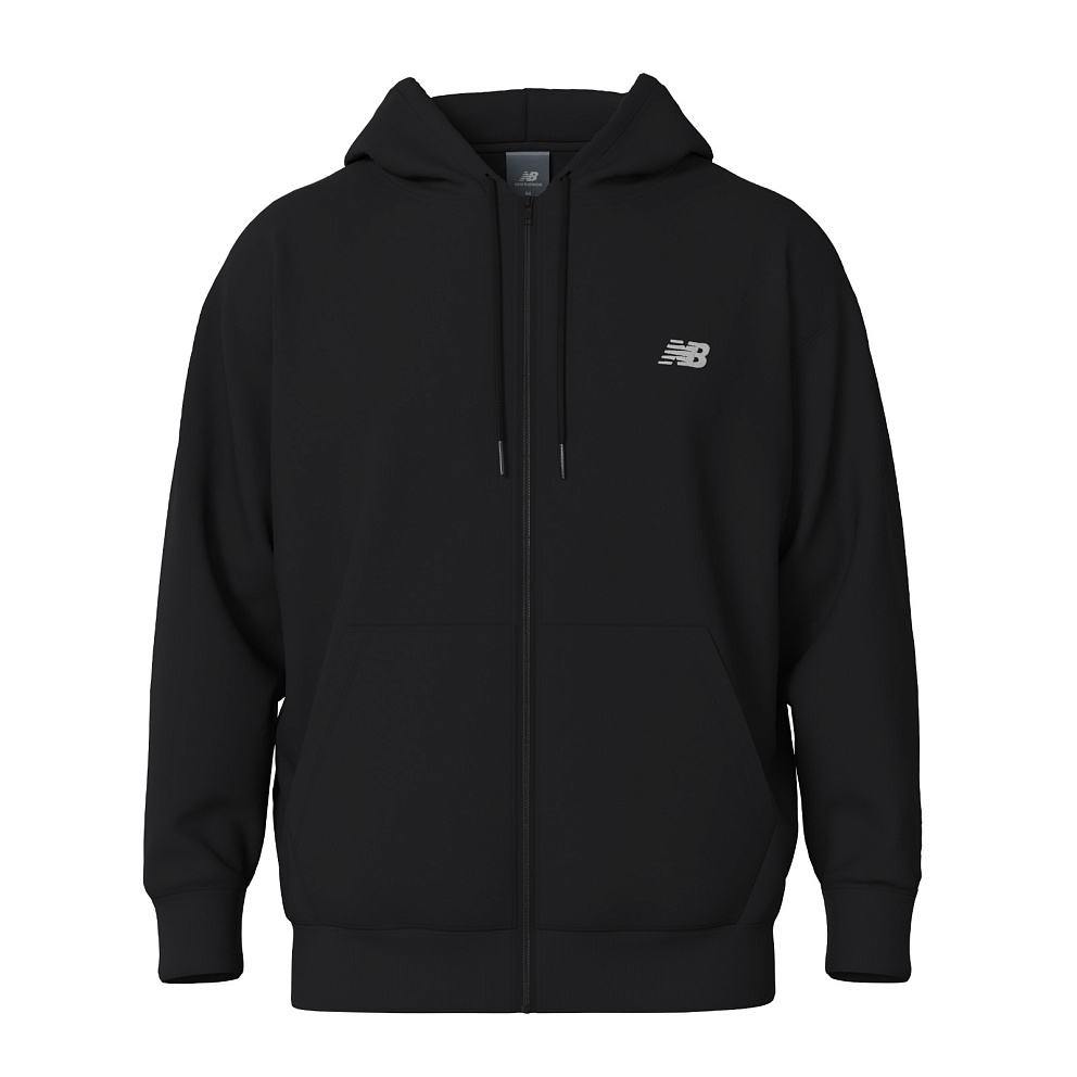Толстовка New Balance Sport Essentials Logo Fleece Full Zip