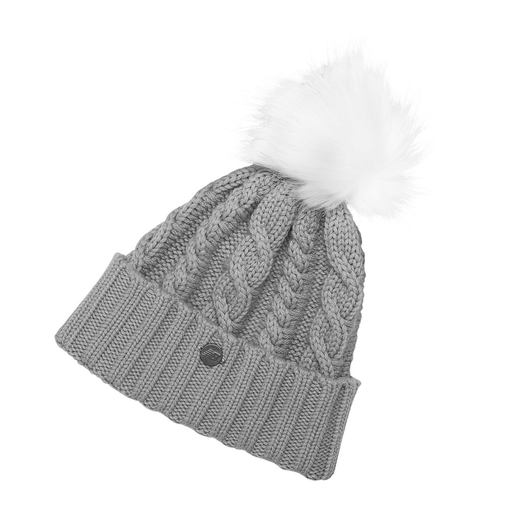 Women's Lux Knit Pom Beanie