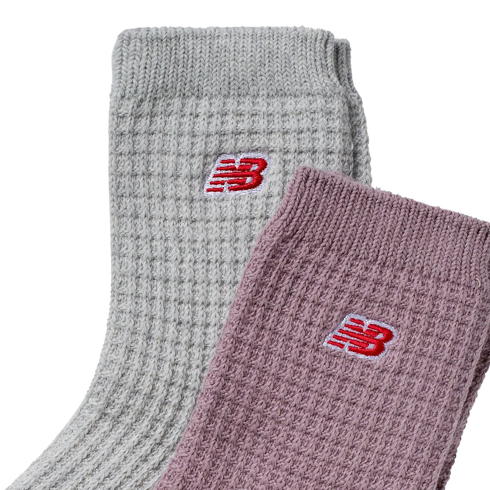 Носки (набор) New Balance WAFFLE KNIT ANKLE SOCKS 2 PACK