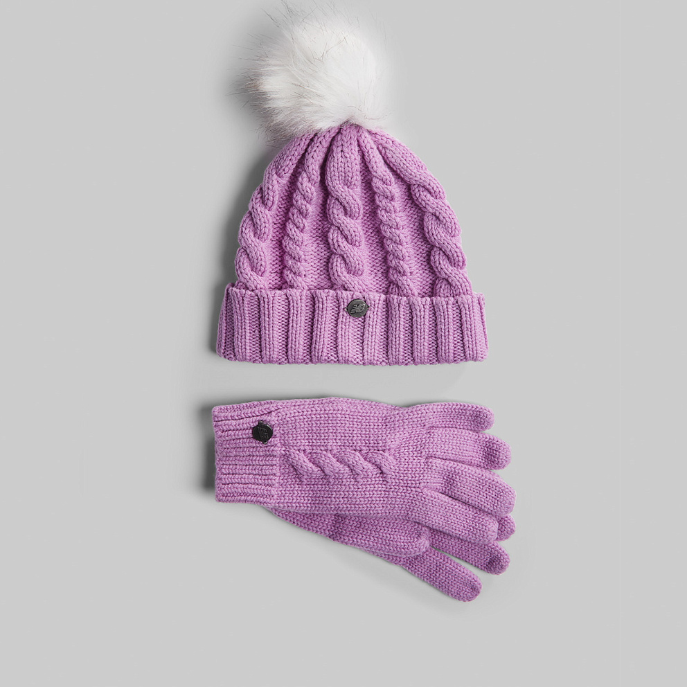 Шапка Lux Knit Pom Beanie