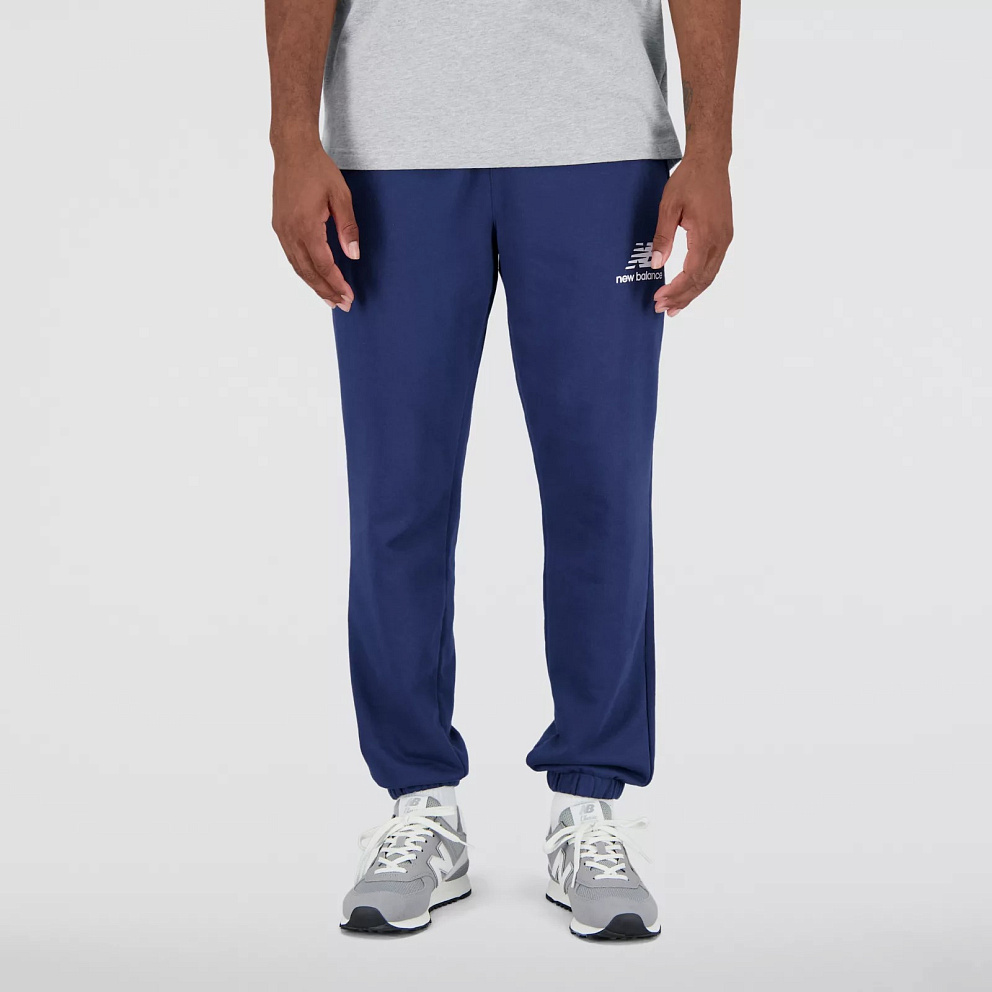 Брюки New Balance Essentials Stacked Logo French Terry Sweatpant