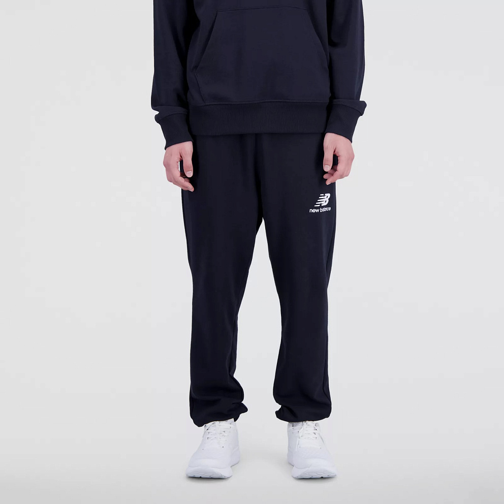 Брюки New Balance Essentials Stacked Logo French Terry Sweatpant