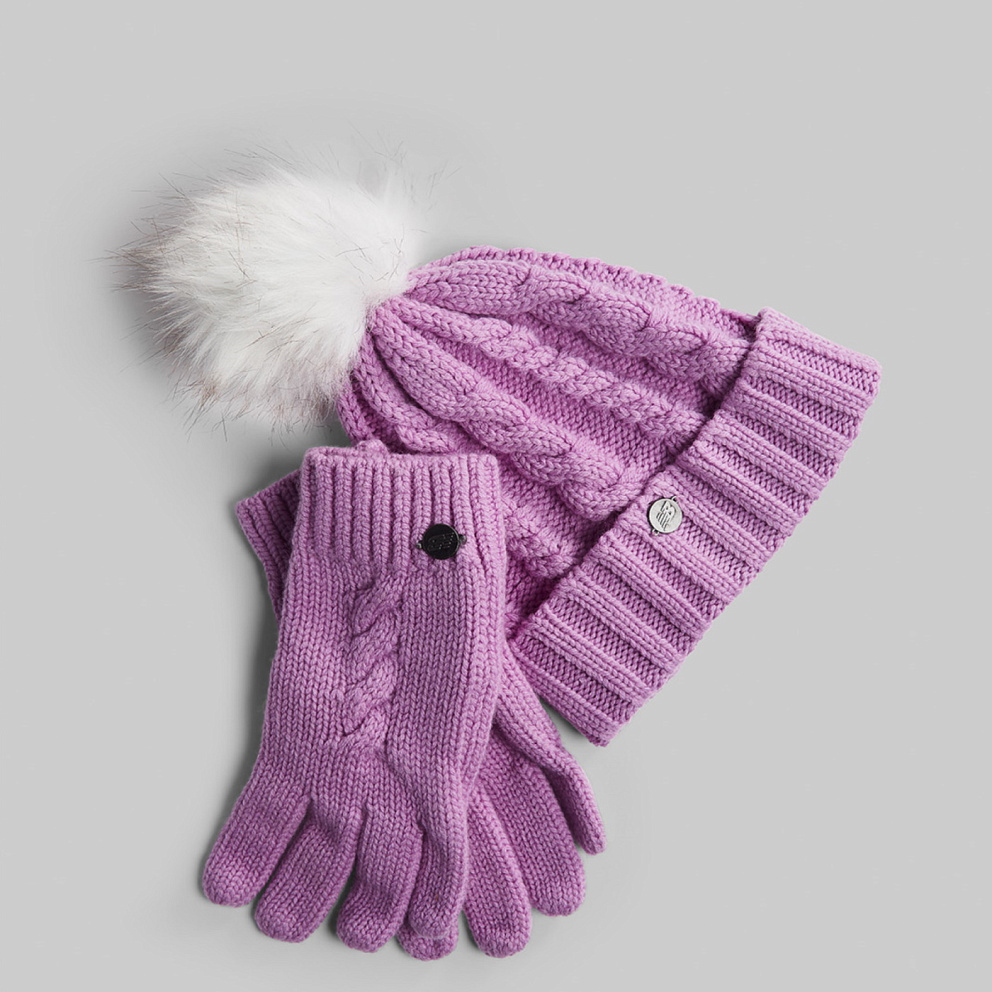 Шапка Lux Knit Pom Beanie