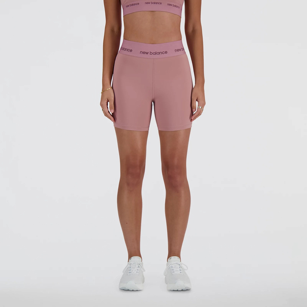 Шорты New Balance Sleek 5 Inch High Rise Biker Short