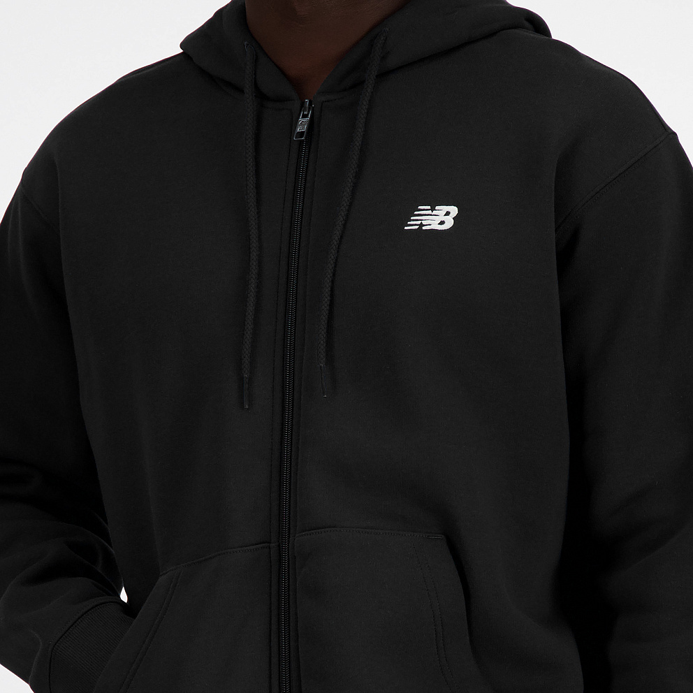 Толстовка New Balance Sport Essentials Logo Fleece Full Zip