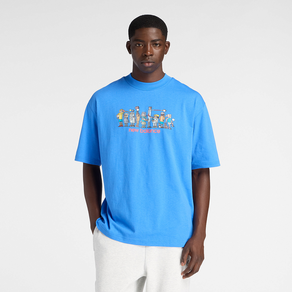 Футболка New Balance Футболка GHIC Line Up Oversized